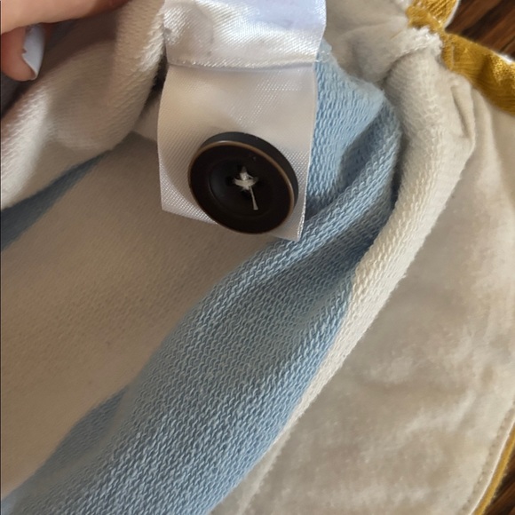 Joules Saunton Funnel Neck Rugby Stripe Pullover, Size 2 - Picture 5 of 7